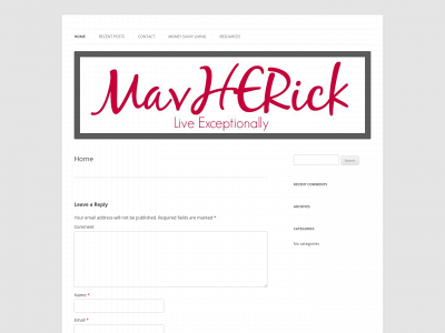 mavherick.com snapshot