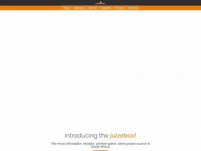 www.juizebox.co.za snapshot