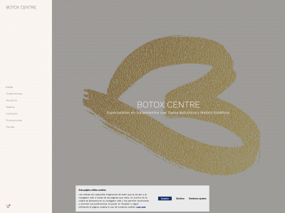 botoxcentre.es snapshot