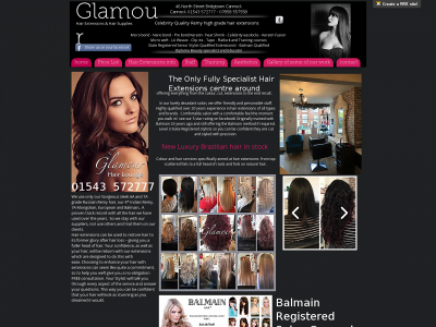glamourhairextensions.co.uk snapshot