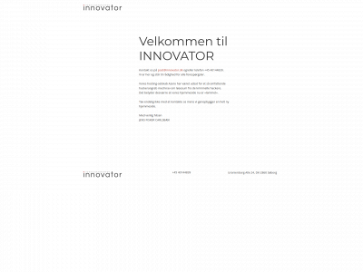 innovator.dk snapshot