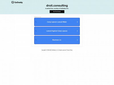 droit.consulting snapshot