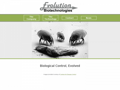 evolutionbiotech.com snapshot