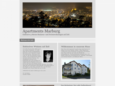 apartmentsmarburg.com snapshot