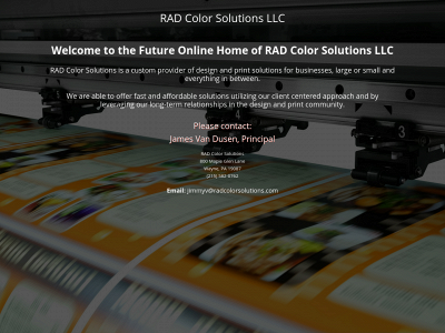 radcolorsolutions.com snapshot