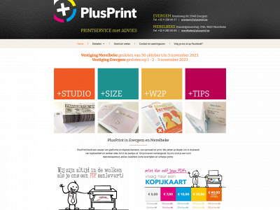 plusprint.be snapshot