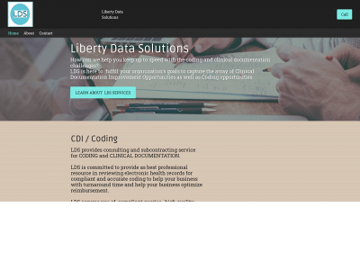 libertydatasolutions.org snapshot