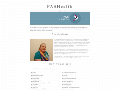 pashealth.com.au snapshot