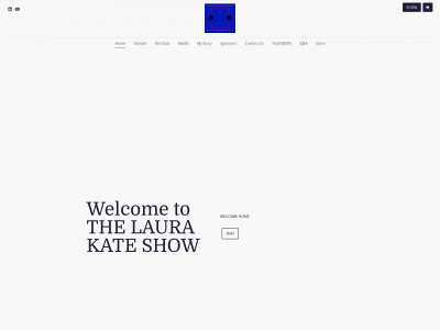 the-laura-kate-show.constantcontactsites.com snapshot