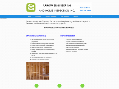 arrow-engineering.ca snapshot