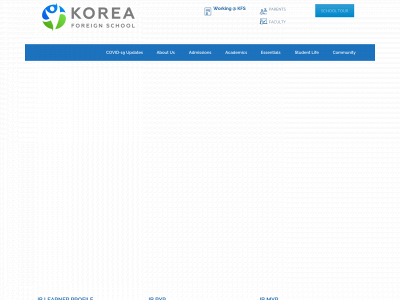 koreaforeign.org snapshot