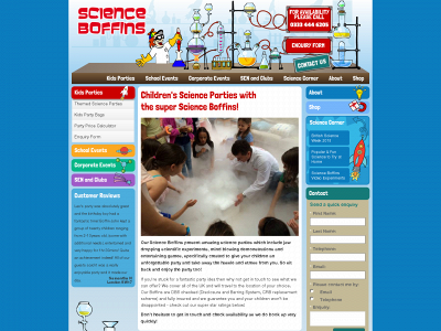 scienceboffins.co.uk snapshot