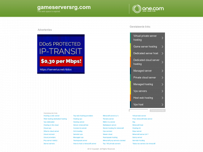 gameserversrg.com snapshot