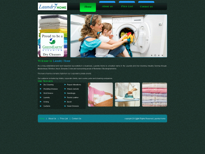 laundryhome.co.uk snapshot