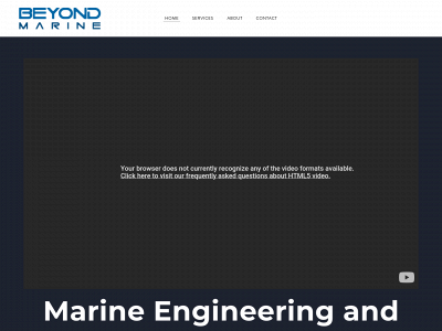 beyond-marine.com snapshot