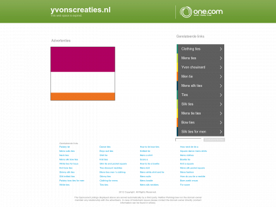 yvonscreaties.nl snapshot