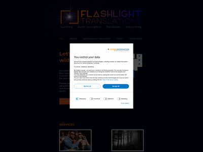 flashlighttranslations.com snapshot