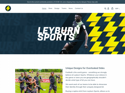 leyburnsports.com snapshot