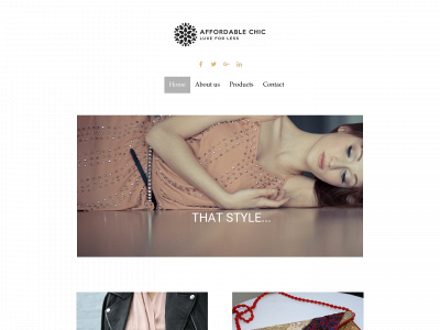 affordablechic.be snapshot