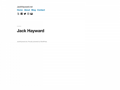 jackhayward.net snapshot