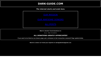 dark-guide.com snapshot