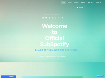 subspotify.weebly.com snapshot