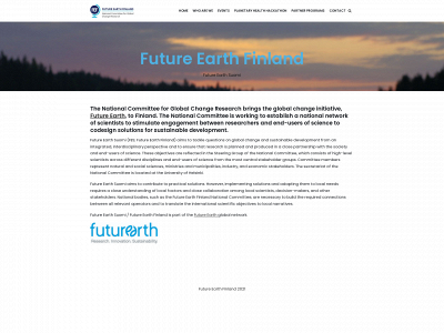 futureearthsuomi.fi snapshot