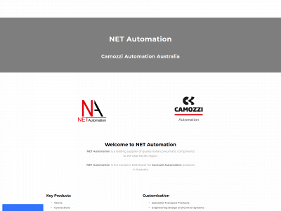 www.netautomation.com.au snapshot