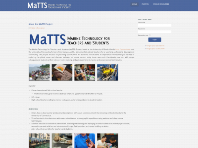 mattsproject.org snapshot