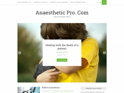 anaestheticproblog.com snapshot
