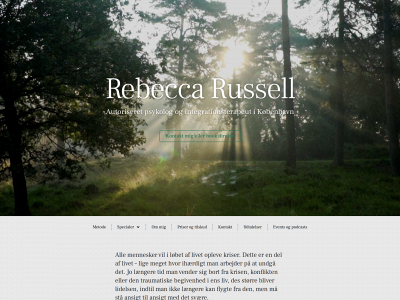 rebeccarussell.dk snapshot