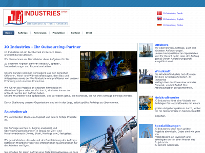 jo-industries.de snapshot