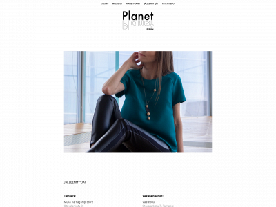 planetplanet.fi snapshot