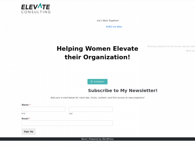 elevate-leadership-consulting.com snapshot