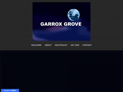 garrox.weebly.com snapshot