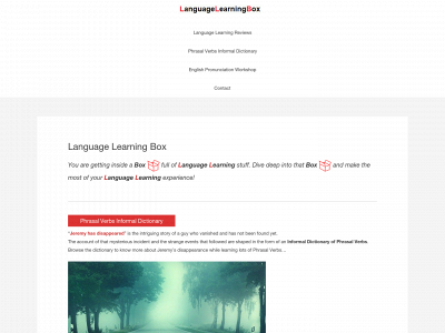 languagelearningbox.com snapshot