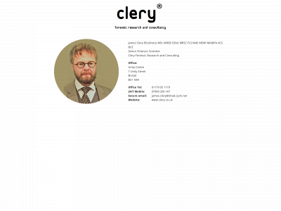 clery.co.uk snapshot