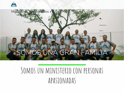ministeriosapasionadosxcristo.org snapshot