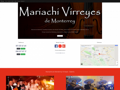 mariachivirreyes.com snapshot