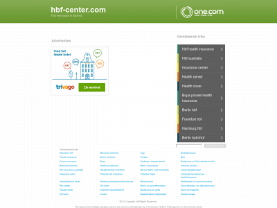 hbf-center.com snapshot