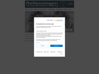 reflexologen.dk snapshot