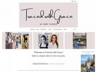 tracedwithgrace.com snapshot