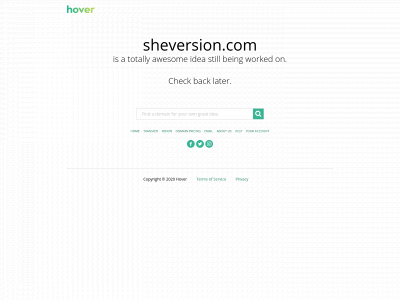 sheversion.com snapshot