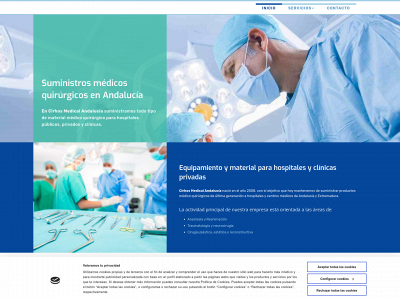 www.cirhosmedical.es snapshot