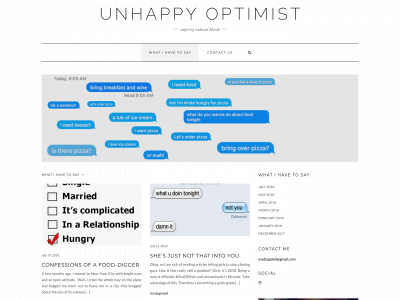 unhappyoptimist.com snapshot