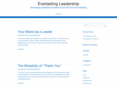 everlastingleadership.com snapshot