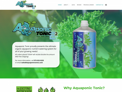 aquaponictonics.com snapshot