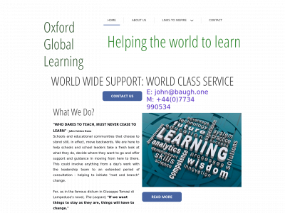 oxford-global-learning.com snapshot