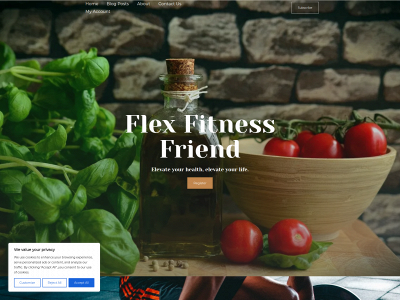 flexfitnessfriend.com snapshot