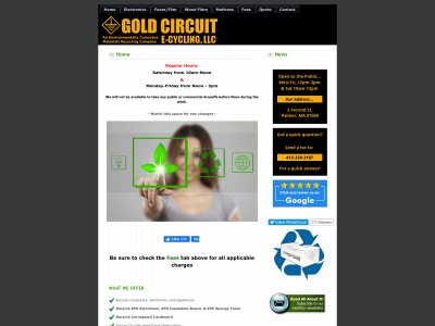goldcircuitecycling.com snapshot